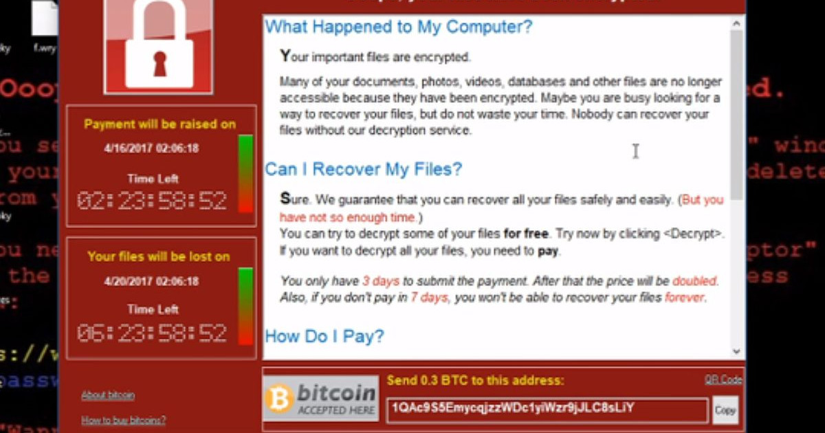 WannaCry вирусын қытайлық хакерлер  жасаған болуы мүмкін