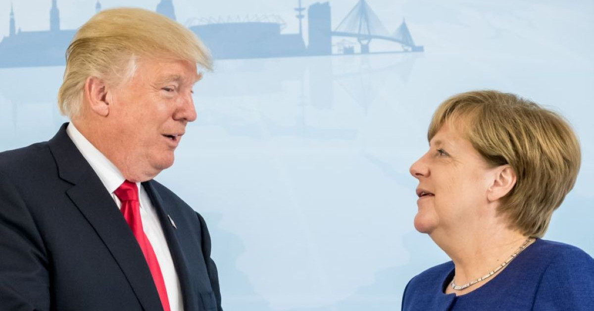 Меркель мен Трамп Гамбургте G20 саммиті алдында келіссөз өткізді