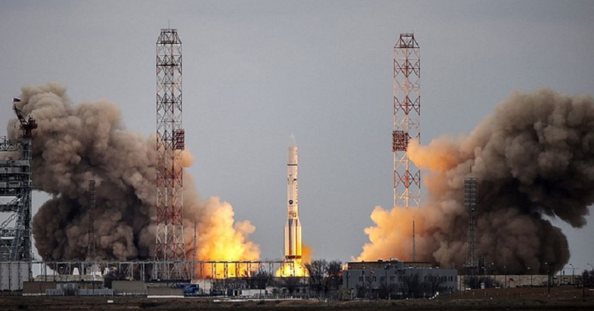 Байқоңырдан әскери спутнигі бар "Протон-М" зымыраны ұшырылды
