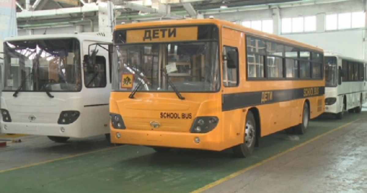 Елімізде алғаш рет мектеп автобустары құрастырыла бастады