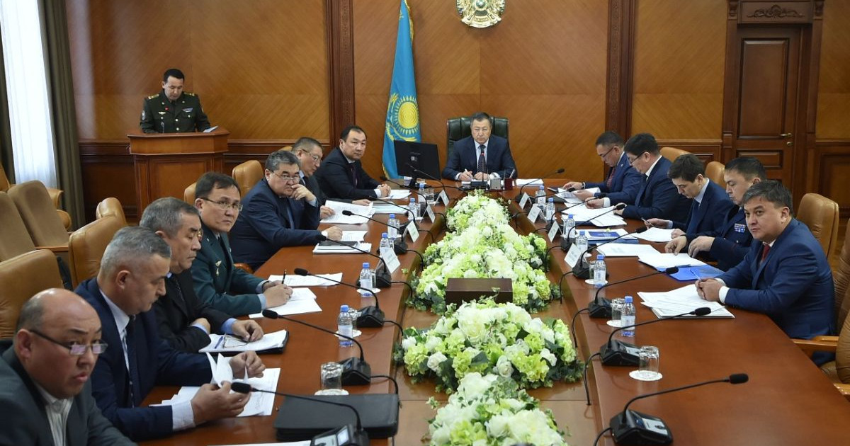 ОҚО-да төтенше жағдайлардың алдын алу шаралары талқыланды