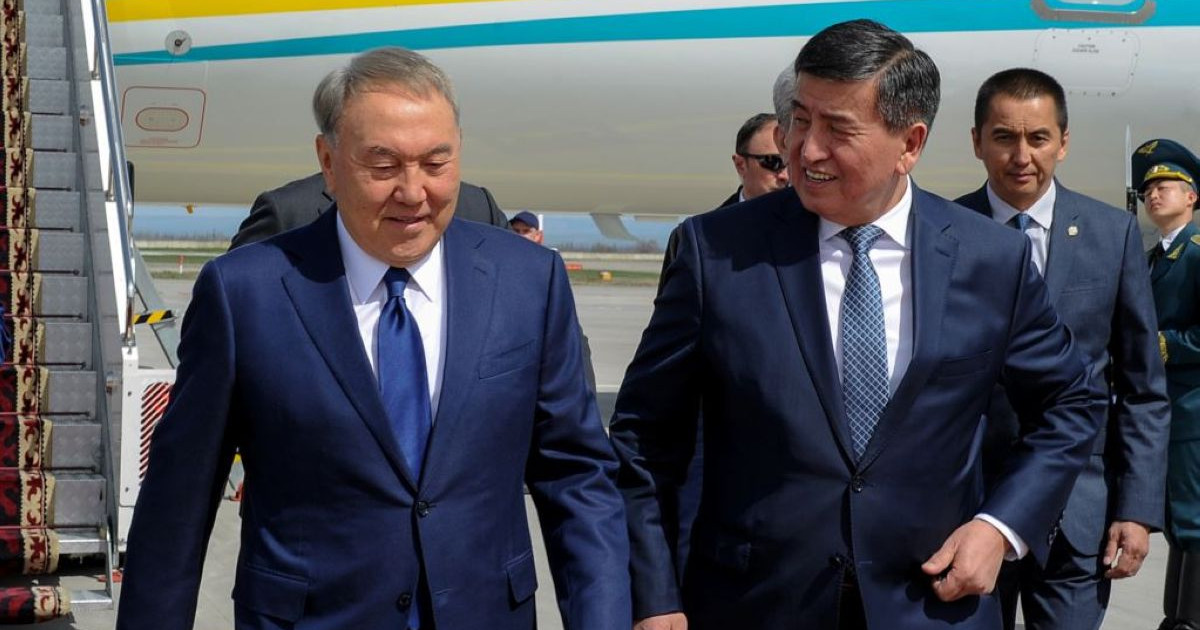 Назарбаев Жээнбековпен әріптестік мәселелерін талқылады