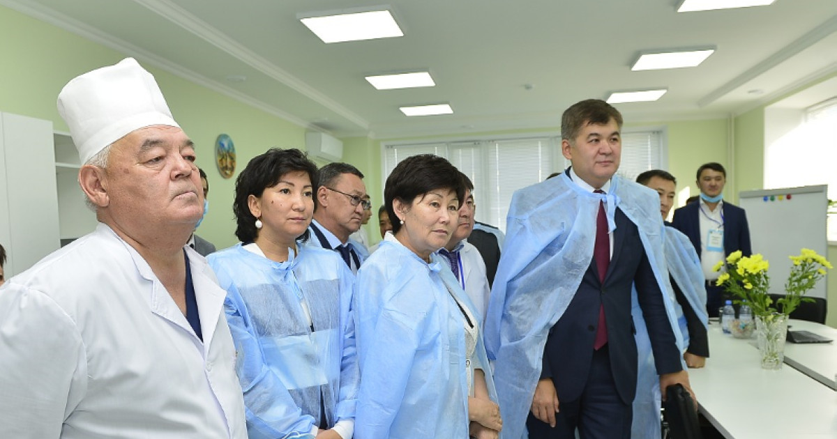 Денсаулық сақтау министрі Жамбылға іссапармен барды