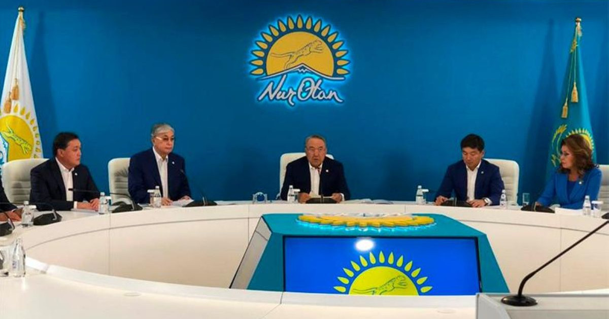 «Nur Otan» партиясы Саяси кеңесі Бюросының отырысы басталды