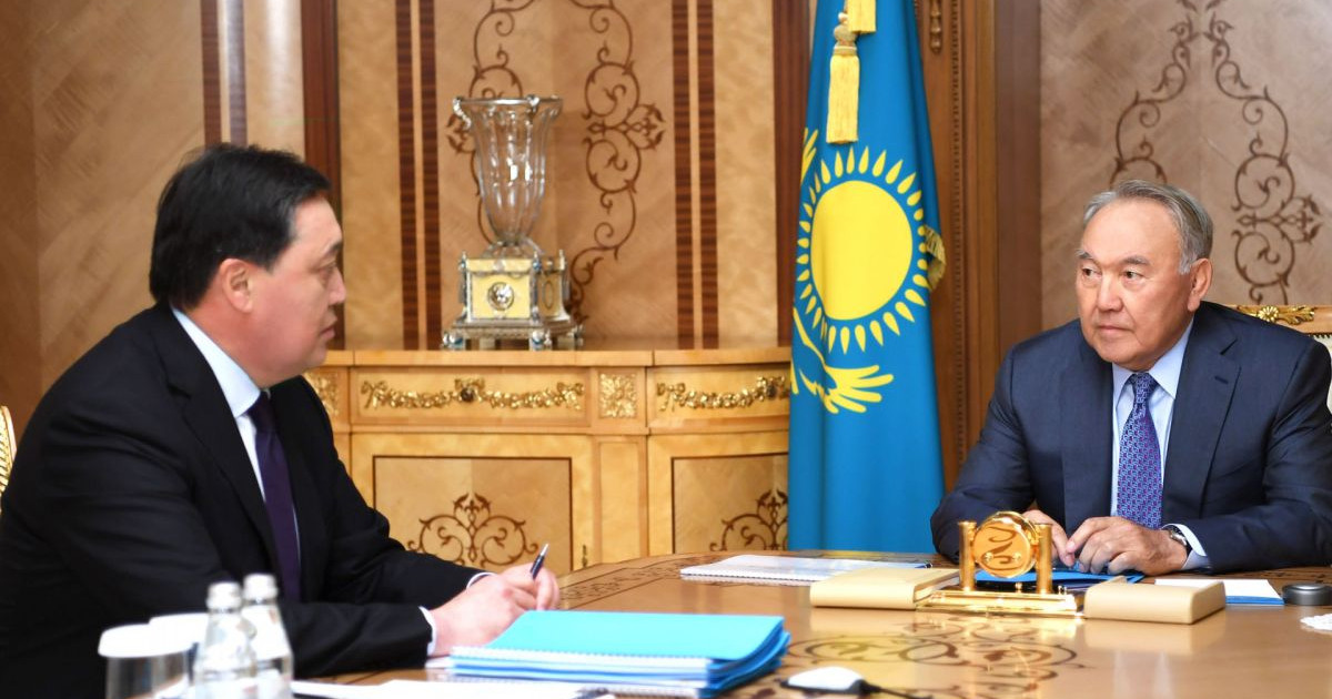 Елбасы Премьер-Министр Асқар Маминді қабылдады