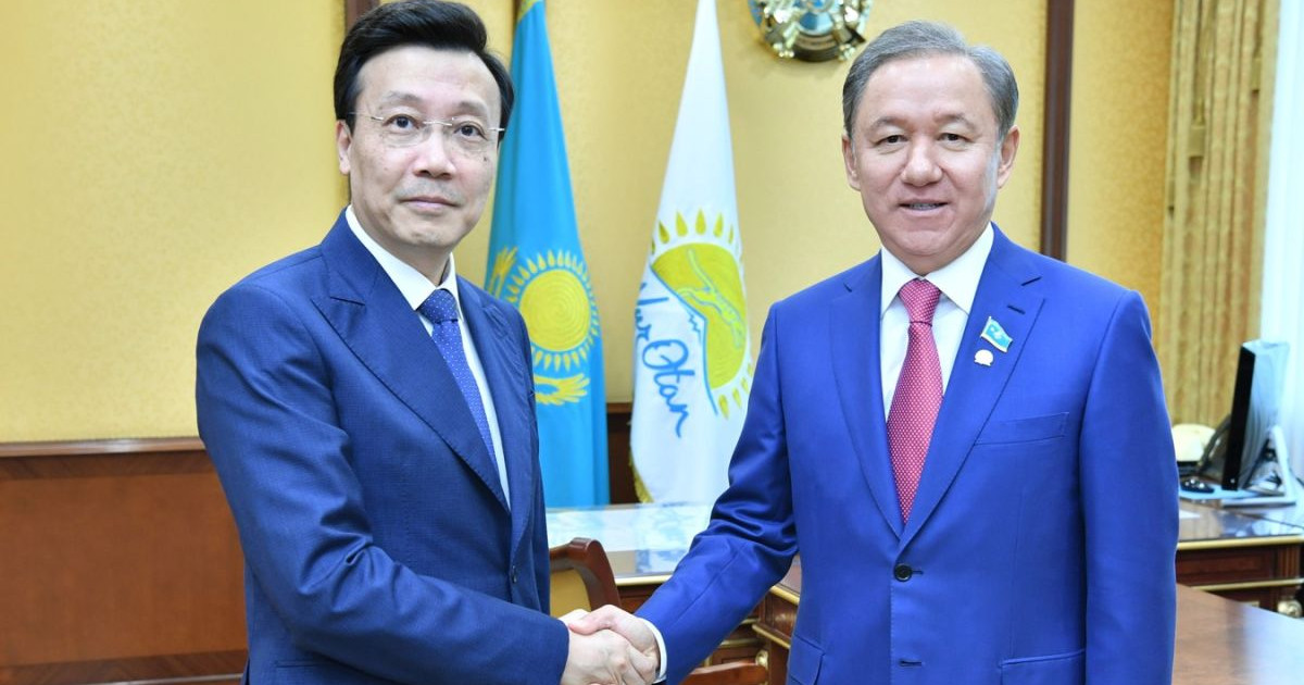 Н.Нығматулин Қытай елінің Қазақстандағы Елшісін қабылдады