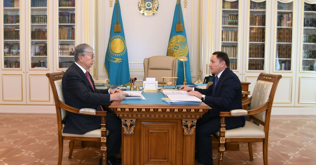 Қазақстан Президенті Ақмола облысының әкімі Ермек Маржықбаевты қабылдады