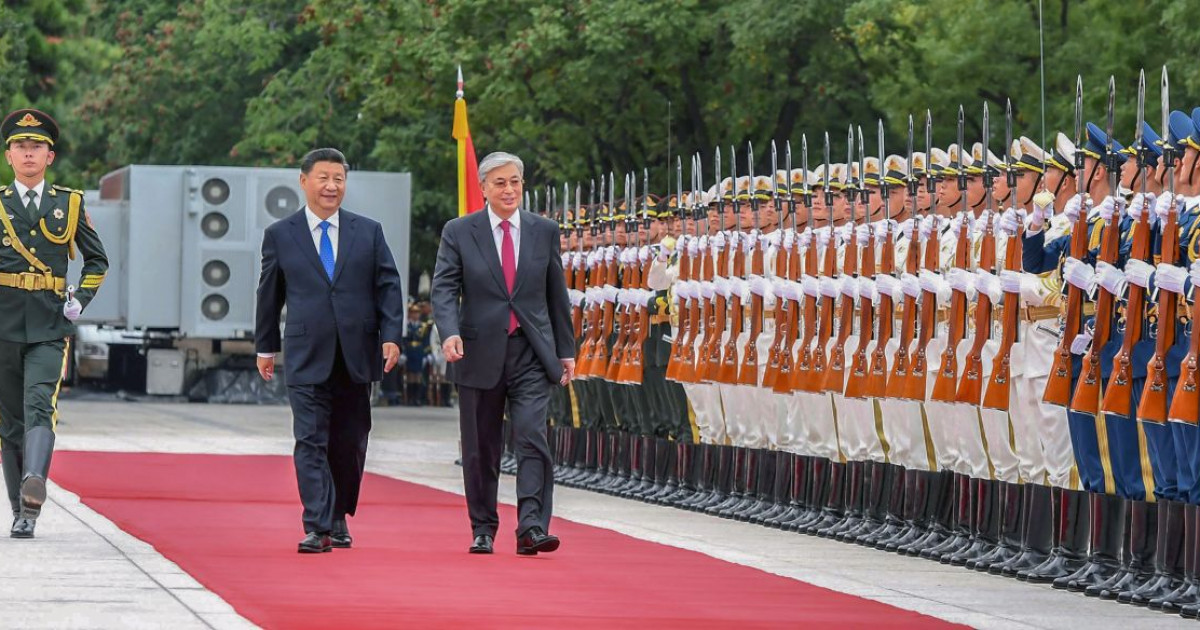 Қасым-Жомарт Тоқаев ҚХР Төрағасы Си Цзиньпинмен келіссөздер жүргізді