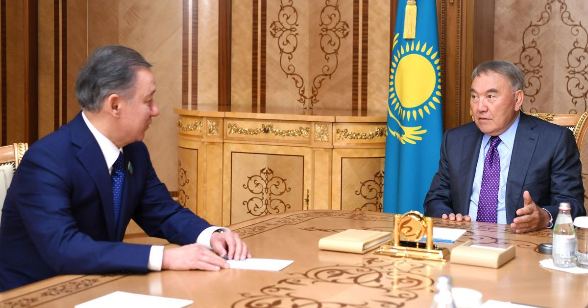 Елбасы Парламент Мәжілісінің Төрағасы Нұрлан Нығматулинмен кездесті