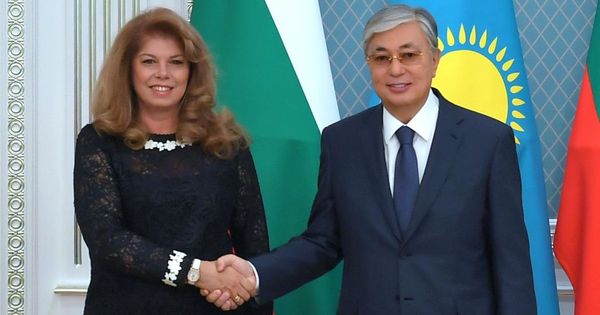 Қасым-Жомарт Тоқаев Болгарияның Вице-президентін қабылдады