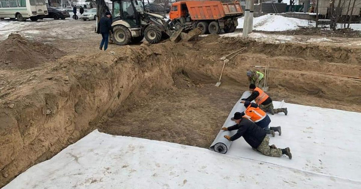 Шамалған стансасында жаяу жүргіншілер көпірінің құрылысы басталды