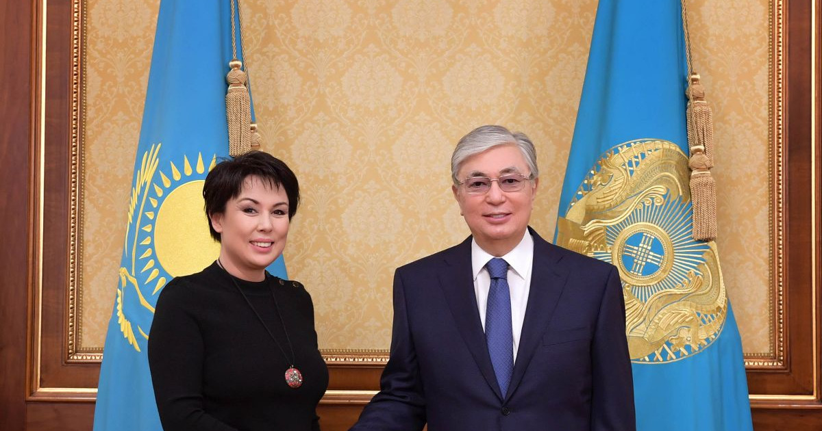 Қасым-Жомарт Тоқаев Аружан Саинды қабылдады
