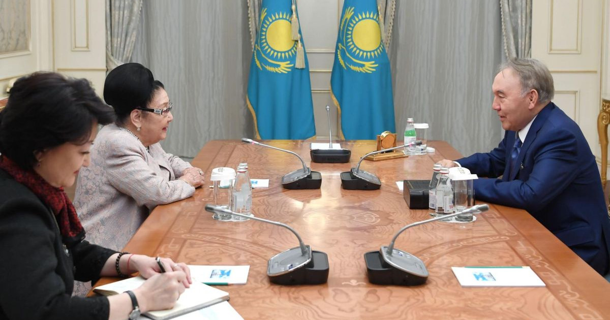 Елбасы Бибігүл Төлегенованы мерейтойымен құттықтады