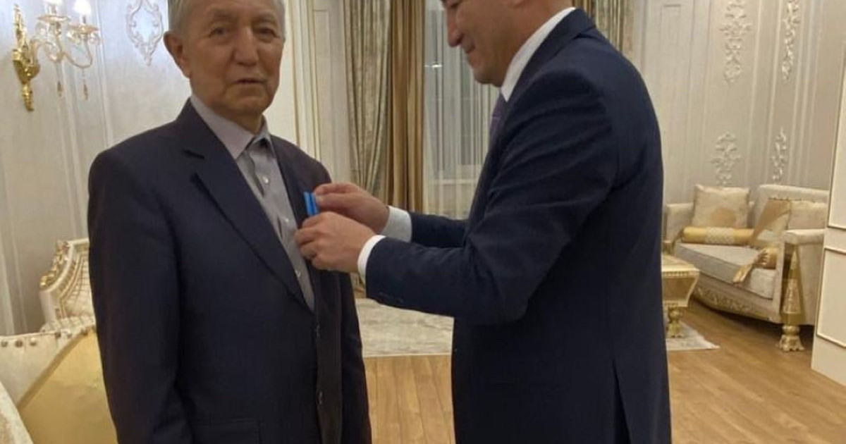 Димаштың атасына "Ерен еңбегі үшін" медалі берілді
