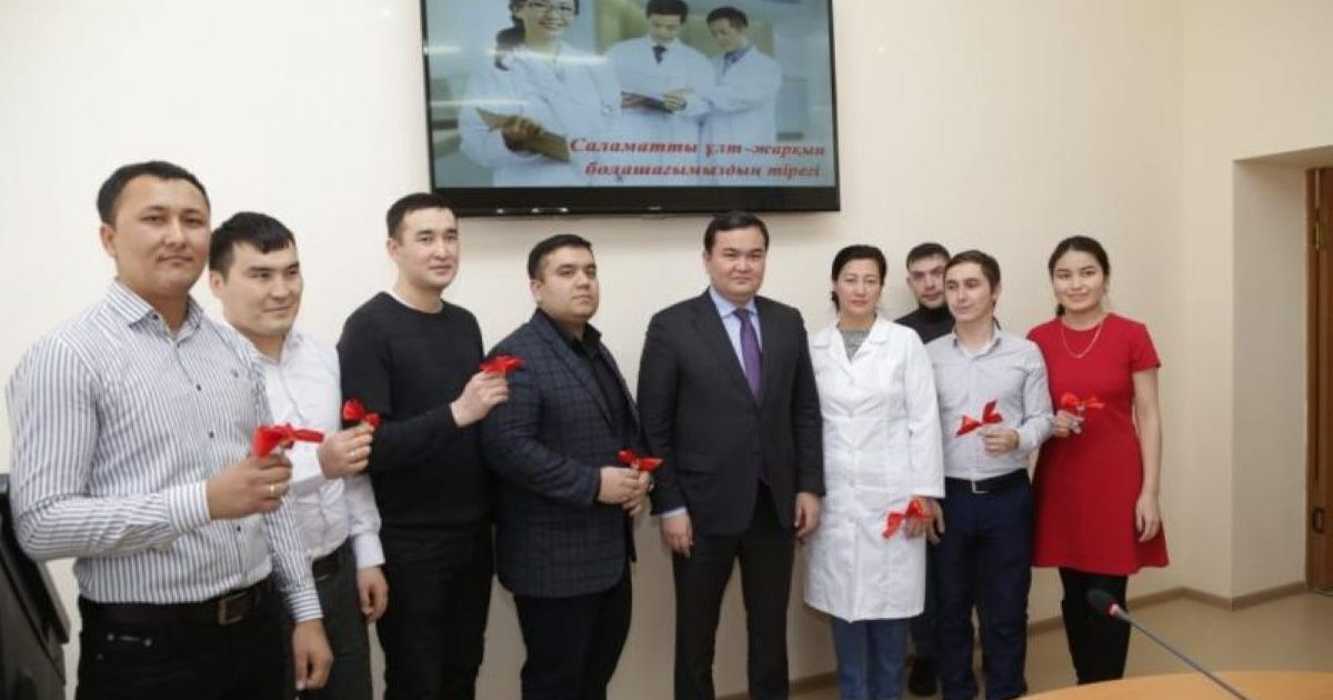 Жас дәрігерлер баспаналы болды