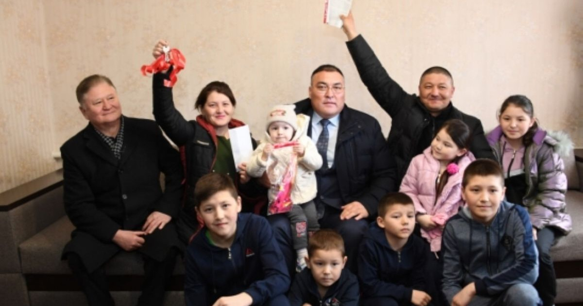 Үйі өртеніп кеткен көпбалалы отбасы баспаналы болды