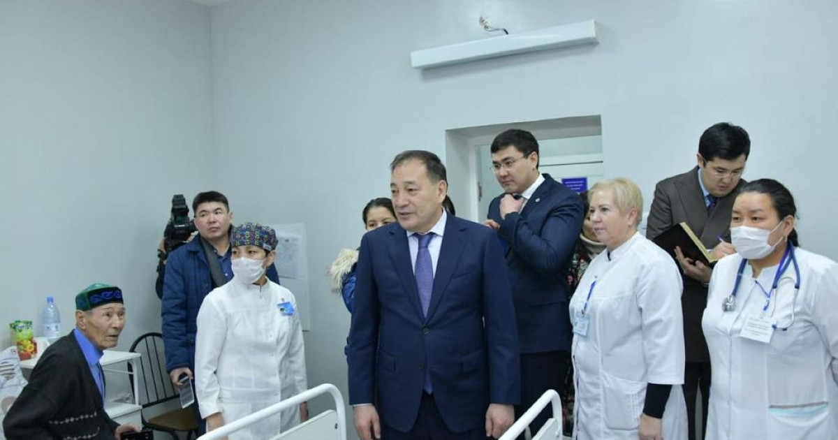 Алпыс жыл жөндеу көрмеген аурухана биыл толық жөнделіп бітпек