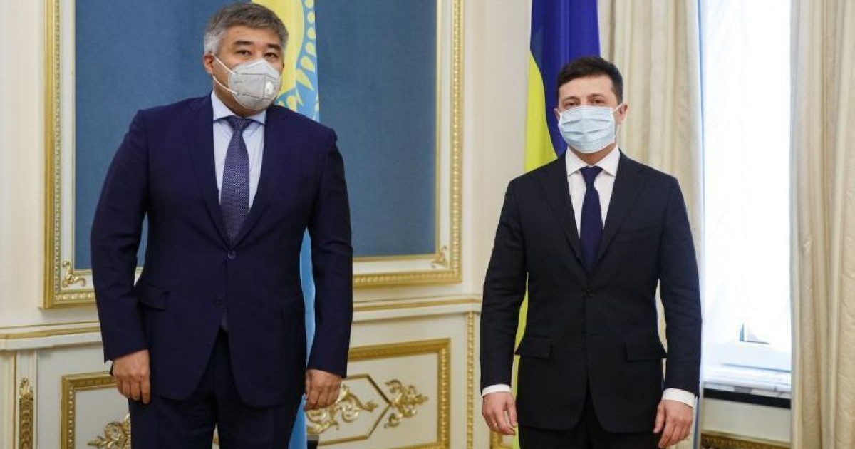 Зеленский Қазақстанға алғыс айтты