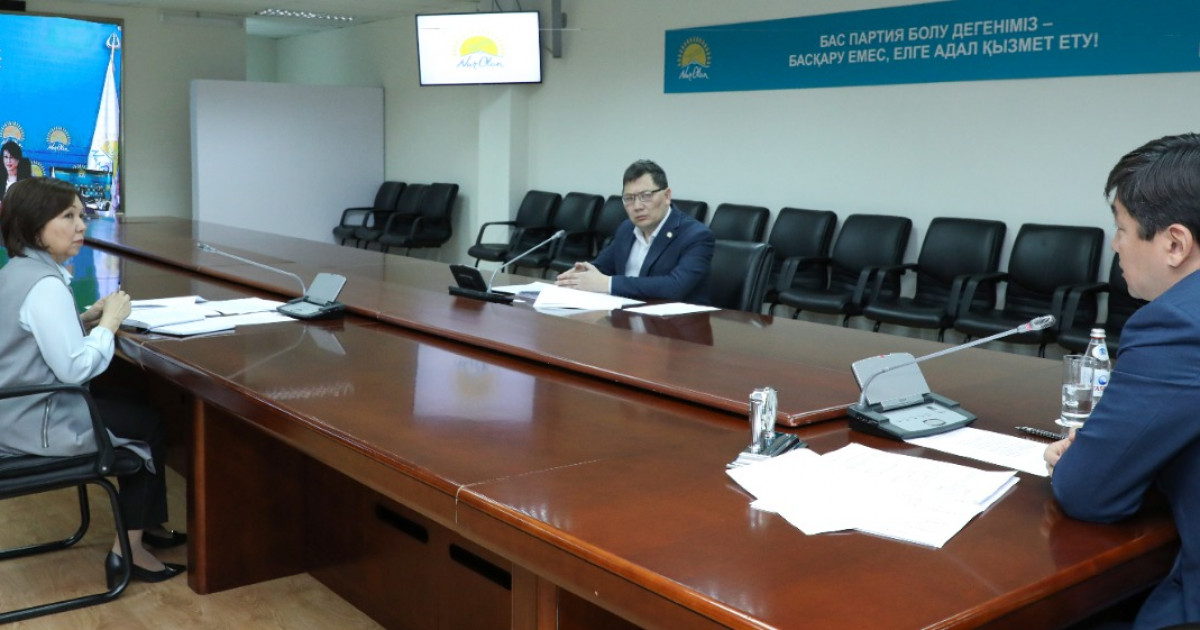 Гүлшара Әбдіқалықова «Nur Otan» партиясы Қызылорда облыстық филиалының төрағасы болып онлайн режимде сайланды