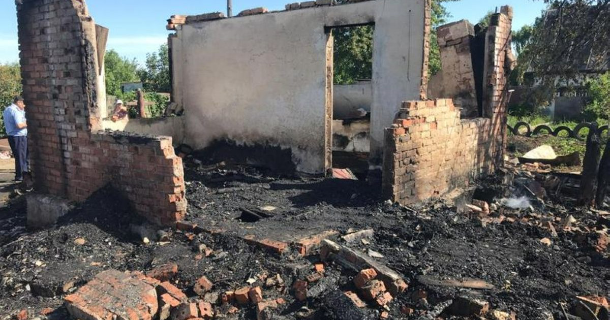 Ақмола облысында саяжай өртеніп, бүтін бір отбасы жанып кетті