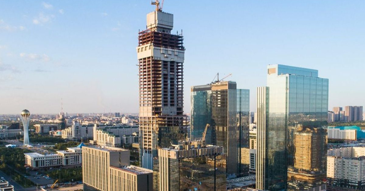 Елордадағы Abu Dhabi Plaza жыл соңына дейін пайдалануға беріледі