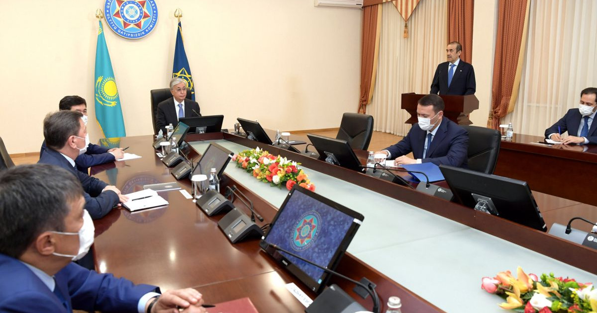 Мемлекет басшысы ҰҚК алқасының кеңейтілген отырысын өткізді