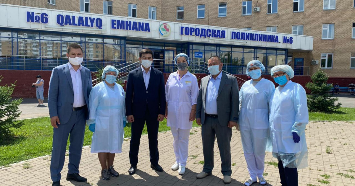 Дәрігерлерге қолдау көрсетті