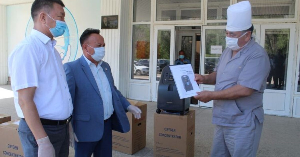 Нұротандықтар оттегі концентраторын алуға көмектесті