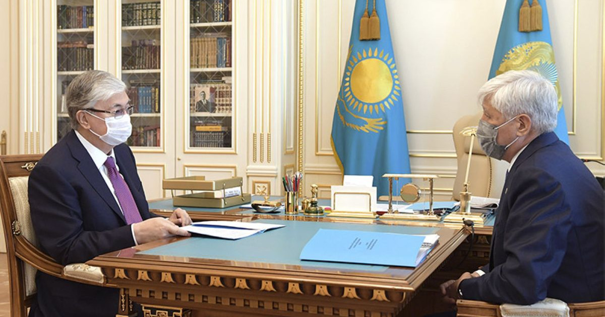 Мемлекет басшысы Амандық Баталовты қабылдады