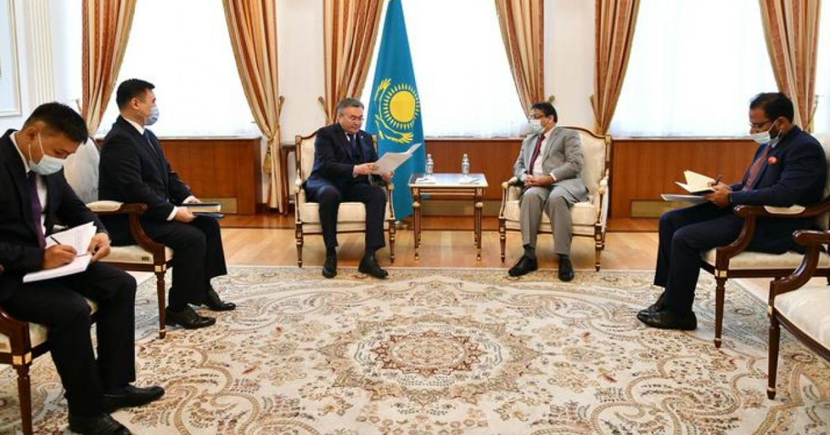 Сыртқы істер министрі Пәкістан елшісін қабылдады