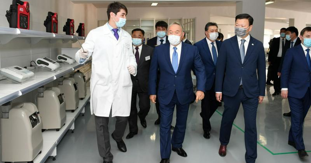 Елбасы Шымкенттегі медициналық құрал-жабдықтар шығаратын кәсіпорында болды