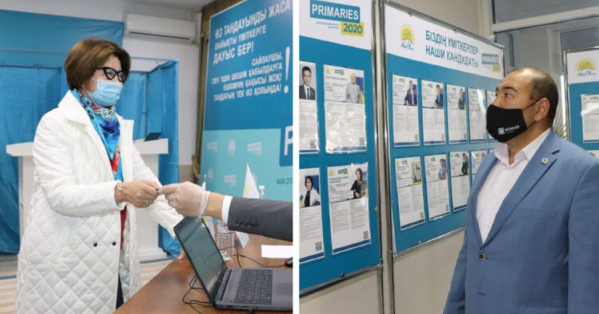 Праймериз-2020: танымал әншілер мен спортшылар дауыс берді
