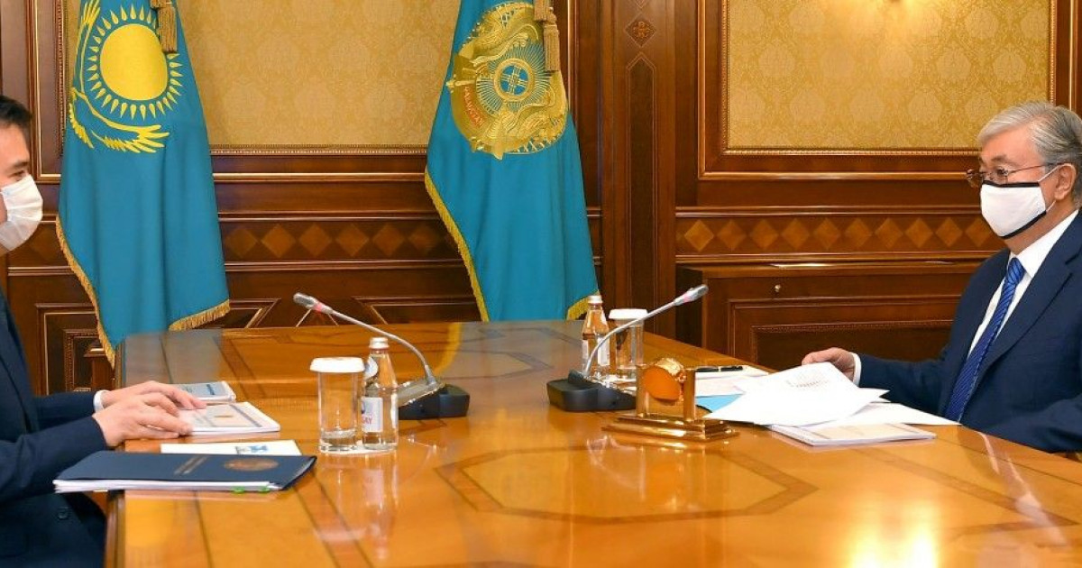 Президент Ұлттық экономика министрін қабылдады