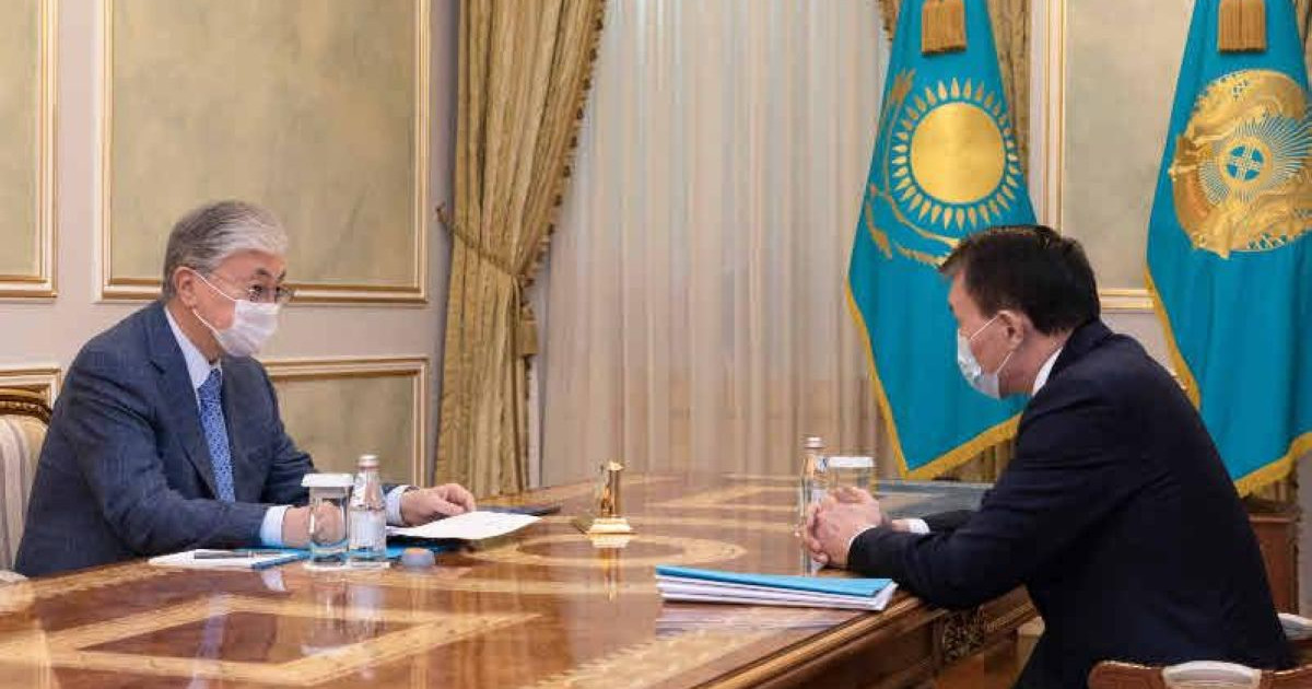 Мемлекет басшысы Алик Шпекбаевты қабылдады