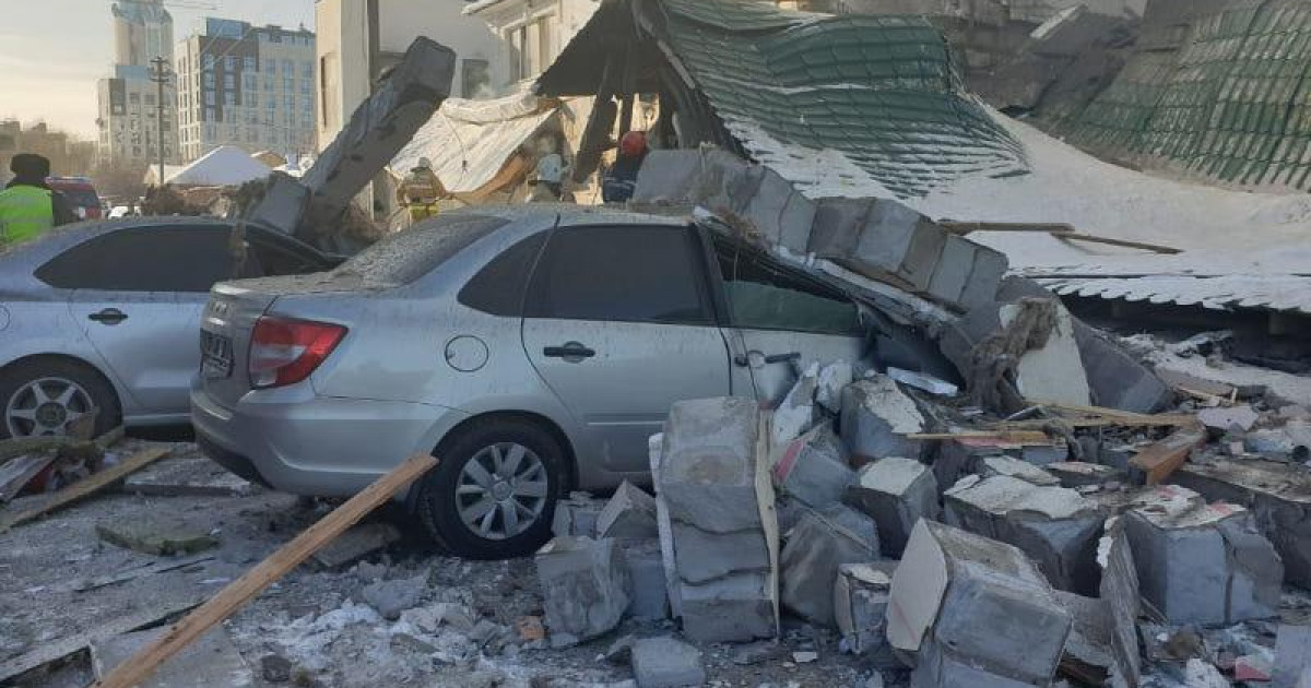 Елорда дәмханаларының бірінде газ баллоны жарылды: 1 адам қаза тапты