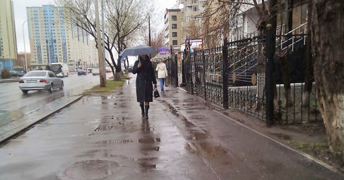 Елордада ауа райына байланысты ескерту жарияланды