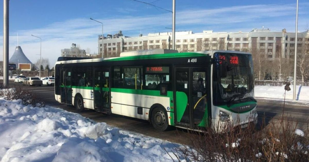 Жаңа жыл мерекесінде Нұр-Сұлтанда қоғамдық көліктер жүре ме?