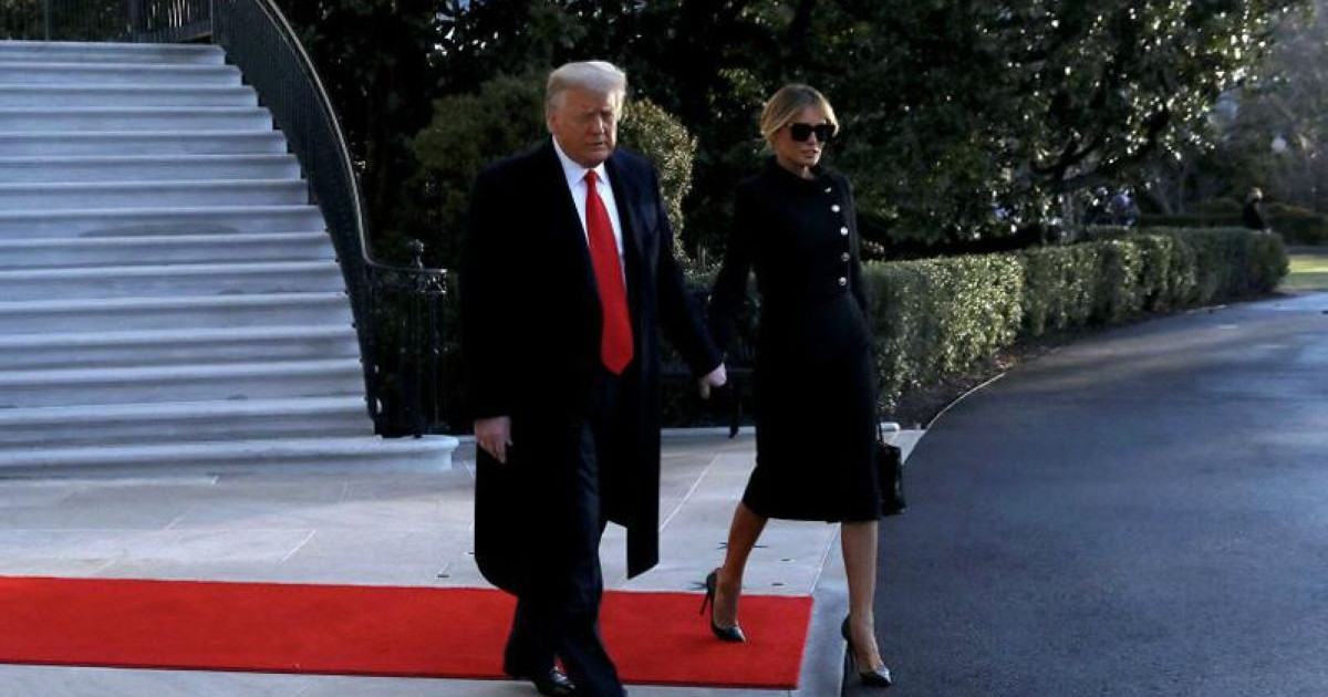 Трамп Ақ үйден кетті