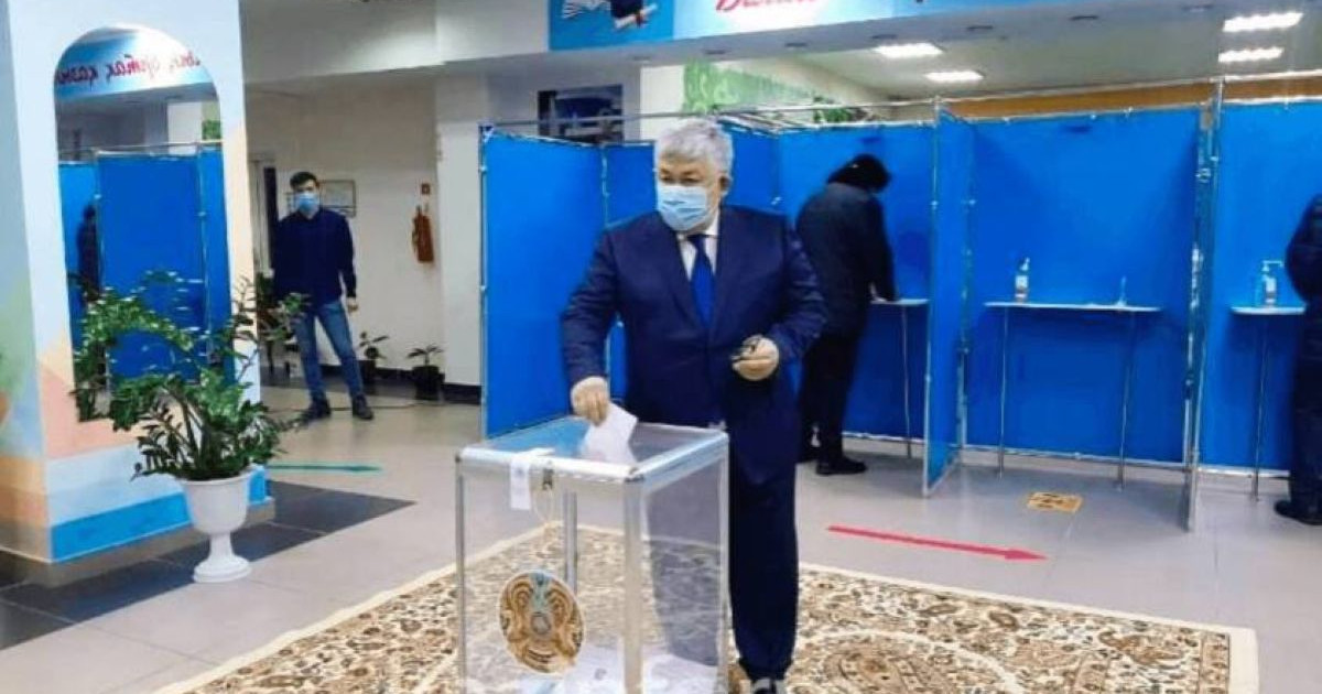 ҚР Мемлекеттік хатшысы Қырымбек Көшербаев дауыс берді