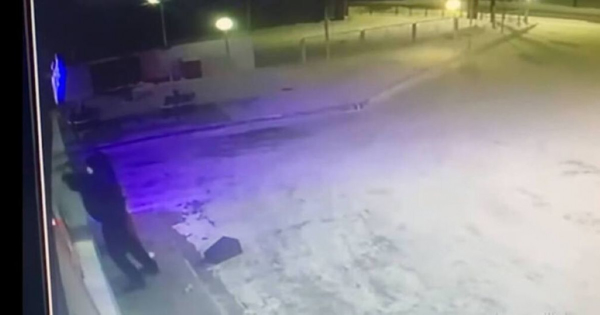 Петропавлда жанармай бекетін тонаған қарақшының әрекеті видеоға түсіп қалды