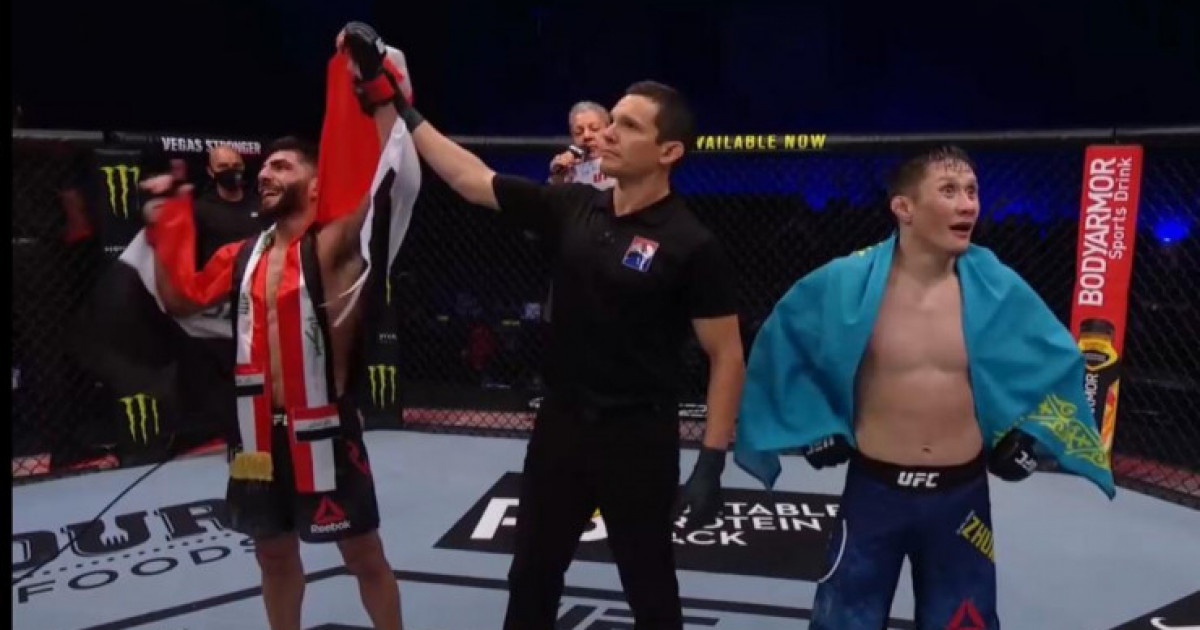 «UFC – оның деңгейі емес». Жалғас Жұмағұлов тағы да жеңіліп қалды (видео)