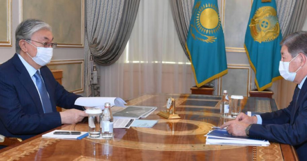 Президент Ахметжан Есімовті қабылдады