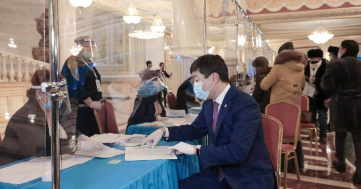 Бауыржан Байбек сайлауда дауыс берді