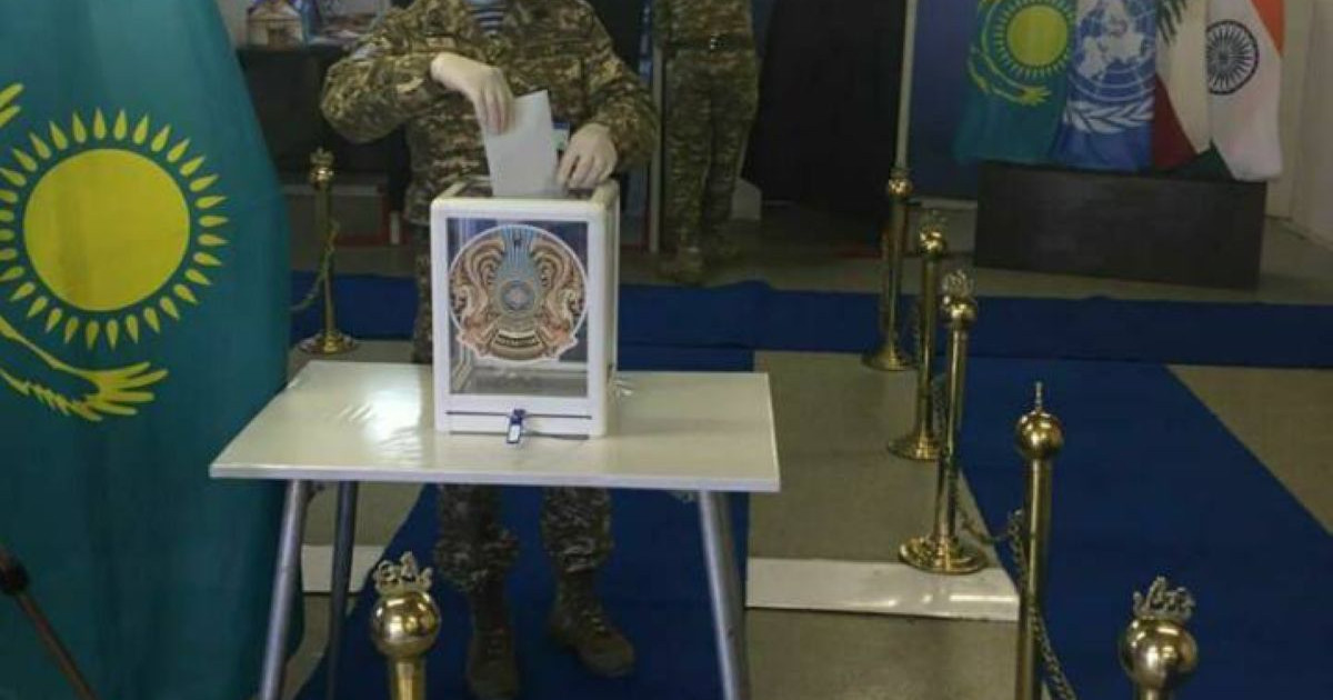 Сайлау: Ливандағы қазақстандық бітімгерлер дауыс берді
