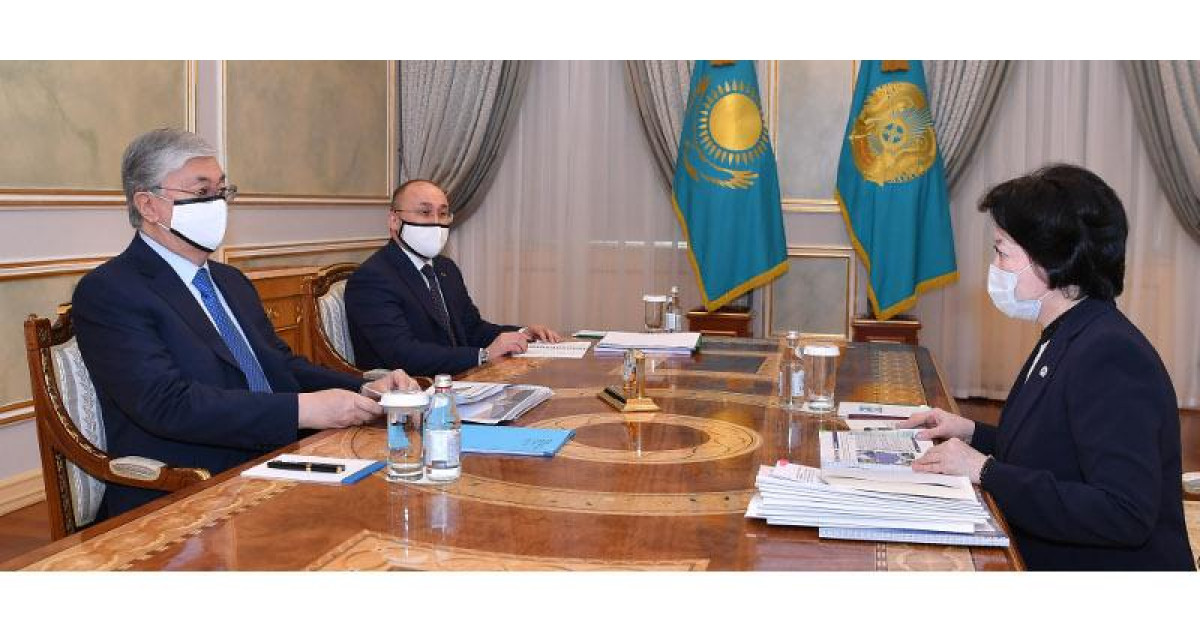 Президентке Мəдениет және спорт министрі есеп берді