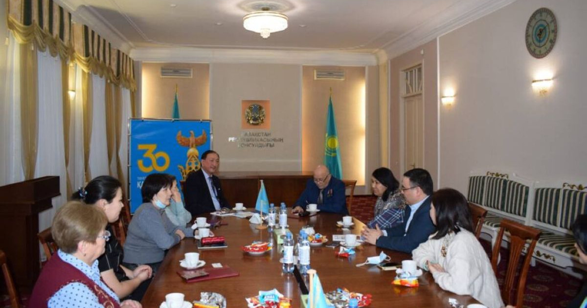 Омбыда Халықаралық ана тілі күні атап өтілді