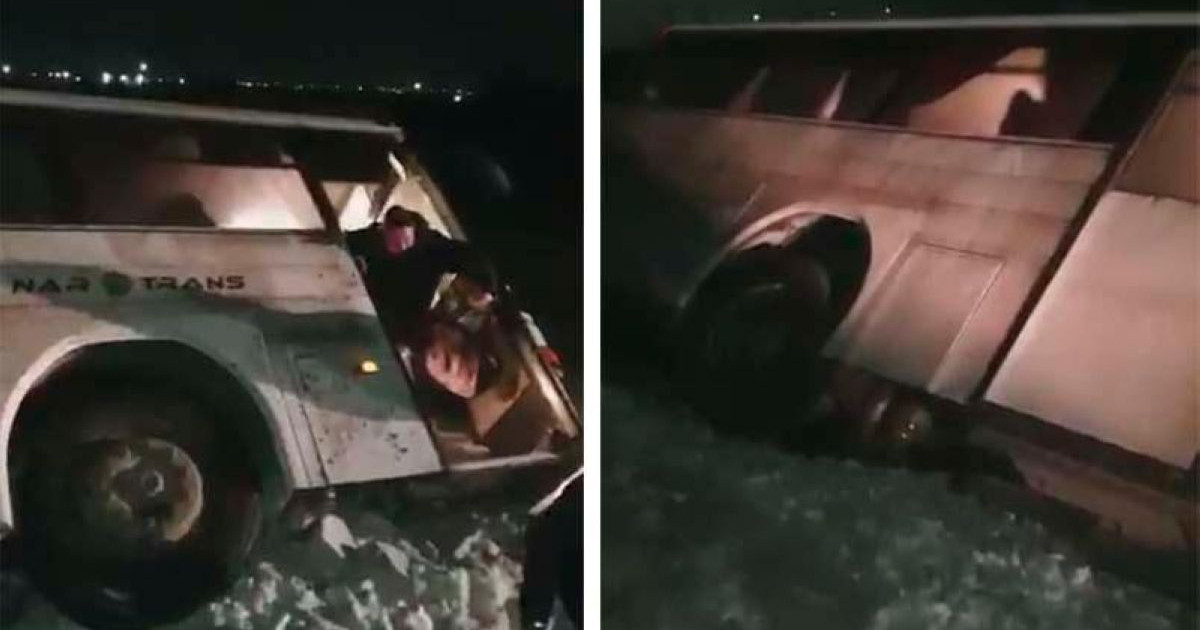 Павлодар облысында 30 жолаушысы бар автобус аударылды