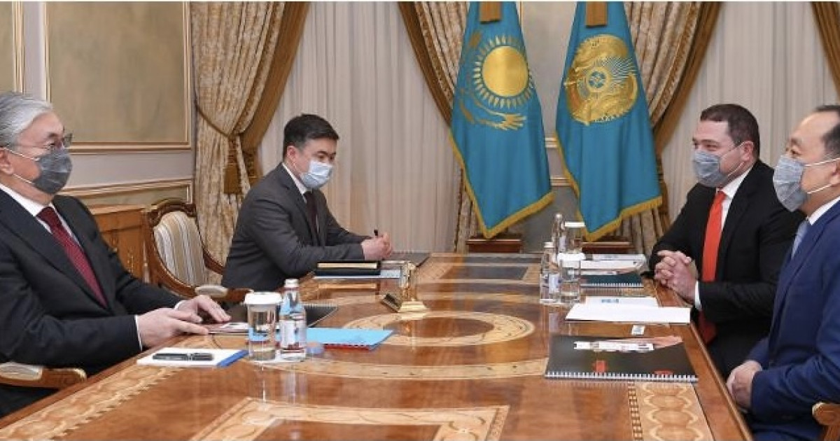 Президент Kaspi.kz компаниясының негізін қалаушыларды қабылдады