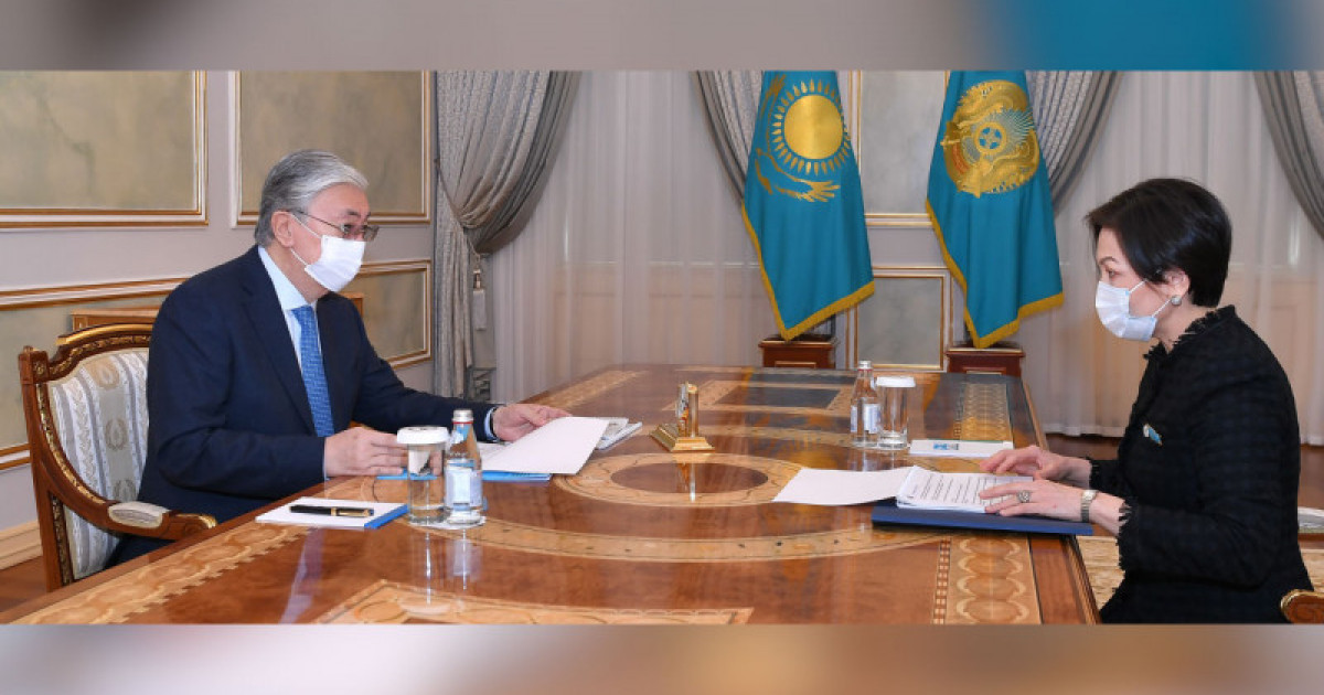 Мемлекет басшысы Әйелдер істері жөніндегі ұлттық комиссияның төрағасын қабылдады