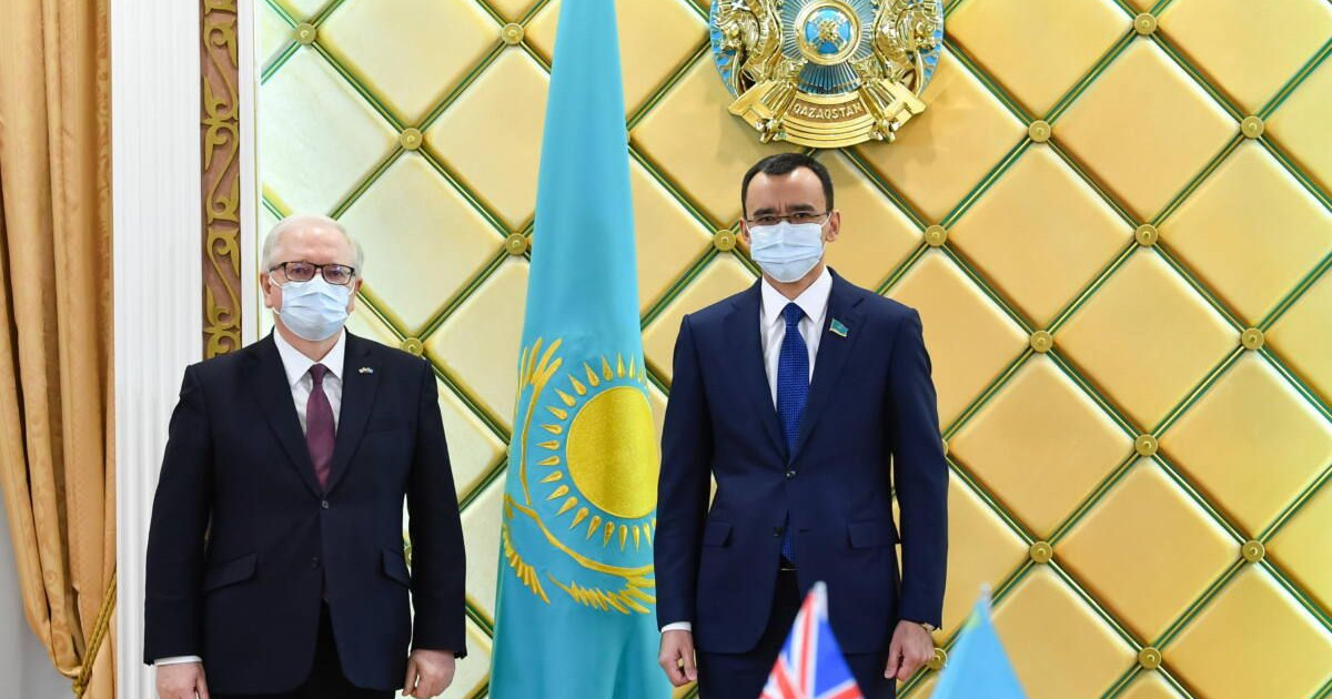 Сенат төрағасы Ұлыбритания елшісімен кездесті